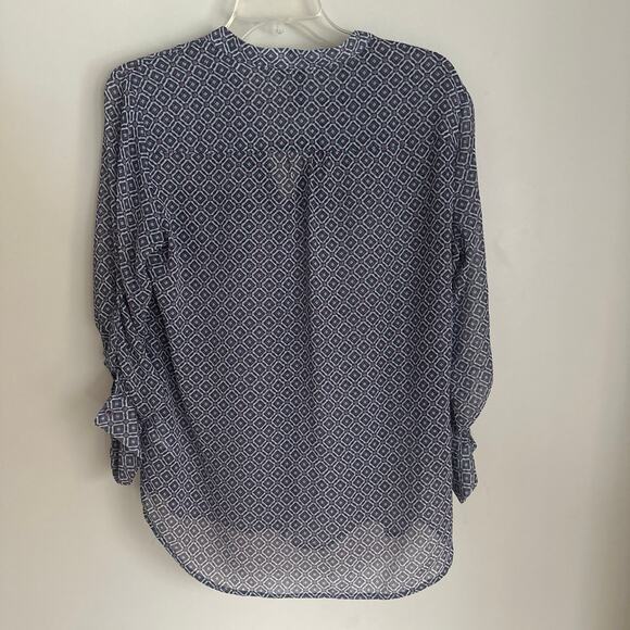 KUT From the Kloth Geometric Print Blouse, Women’s Medium - Picture 6 of 6